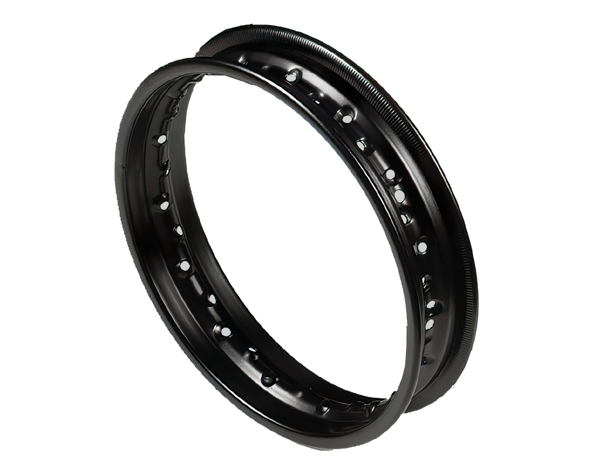 YCF-110-1107-62/BK Steel Rim 14x1.85 Black Pit Bike / Dirt Bike