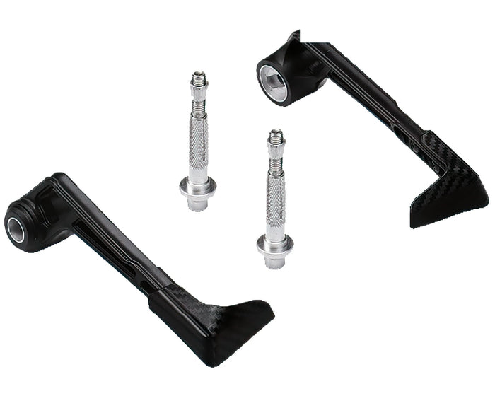 YCF-110-14-072/BK Protezioni Leve tipo moto gp nero