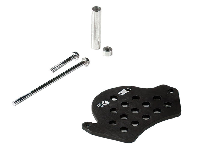 YCF-110-251/BK Protezione pignone catena (con vite + bussole) nero YCF Pit Bike / Dirt Bike