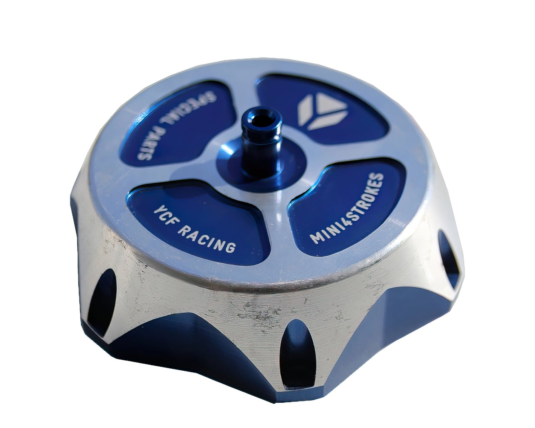 YCF-BOUCHONALU/BL Tappo Serbatoio CNC YCF Pit Bike / Dirt Bike blu, COD: YCF-BOUCHONALU/BL