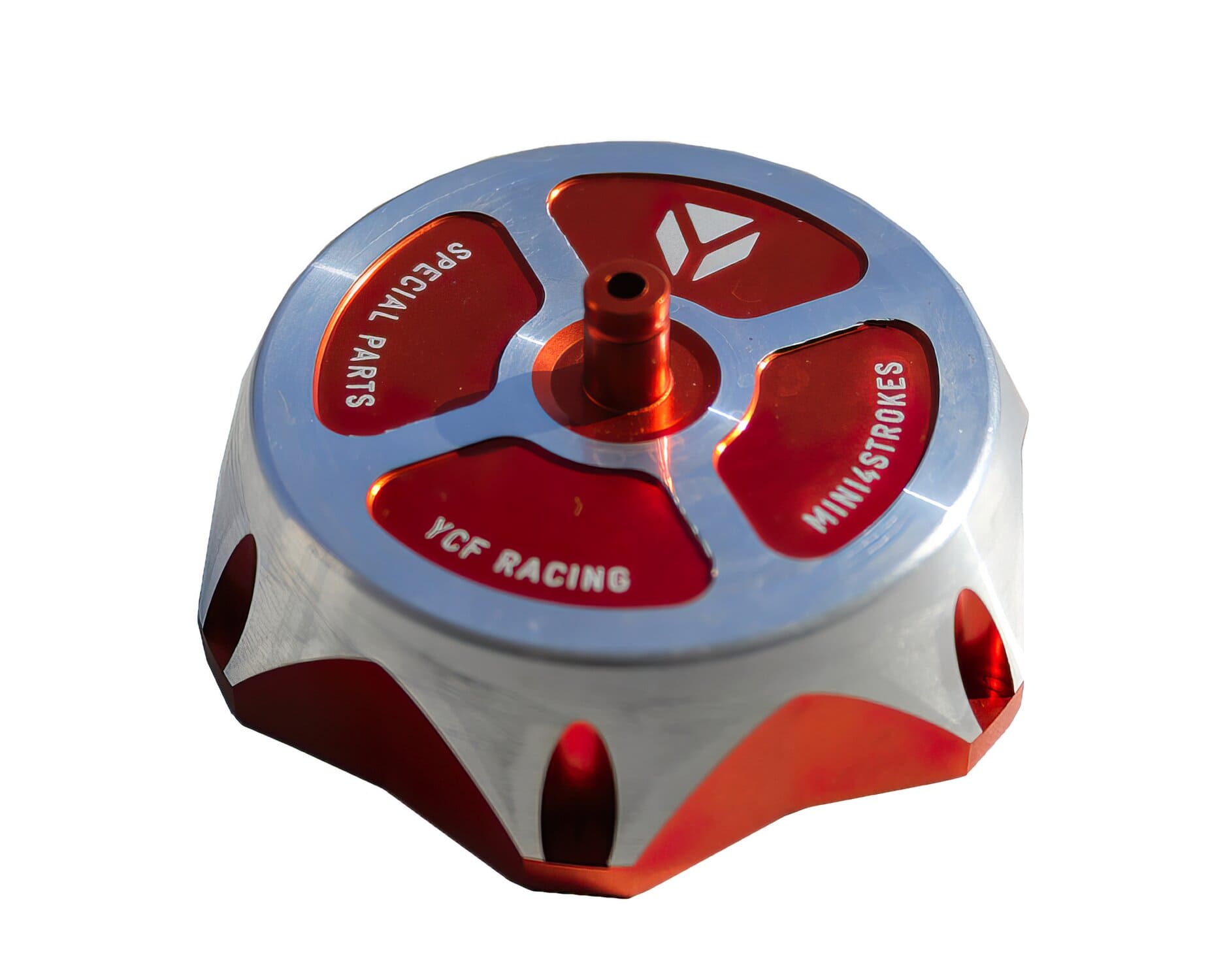 YCF-BOUCHONALU/OR Tappo Serbatoio CNC YCF Pit Bike / Dirt Bike arancione, COD: YCF-BOUCHONALU/OR