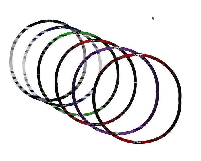 YCF-KDWHEEL12/RD Adesivo Cerchione (x4) 12" - 0,3 mm YCF rosso