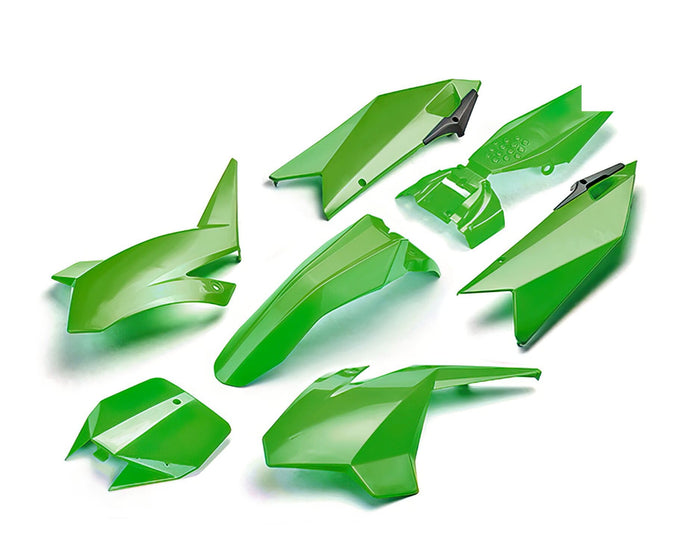 YCF-KPBIGY/GR Kit plastiche verde Pit Bike YCF Bigy