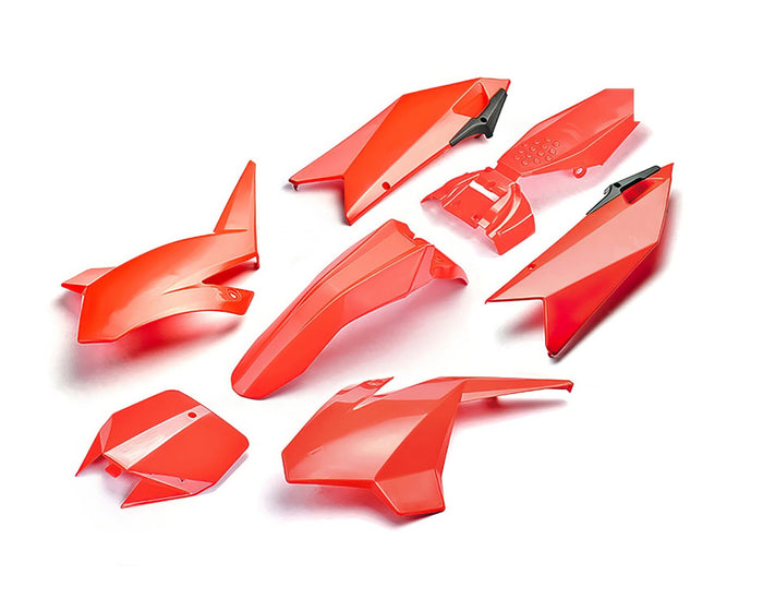 YCF-KPBIGY/RE Kit plastiche rosso Pit Bike YCF Bigy