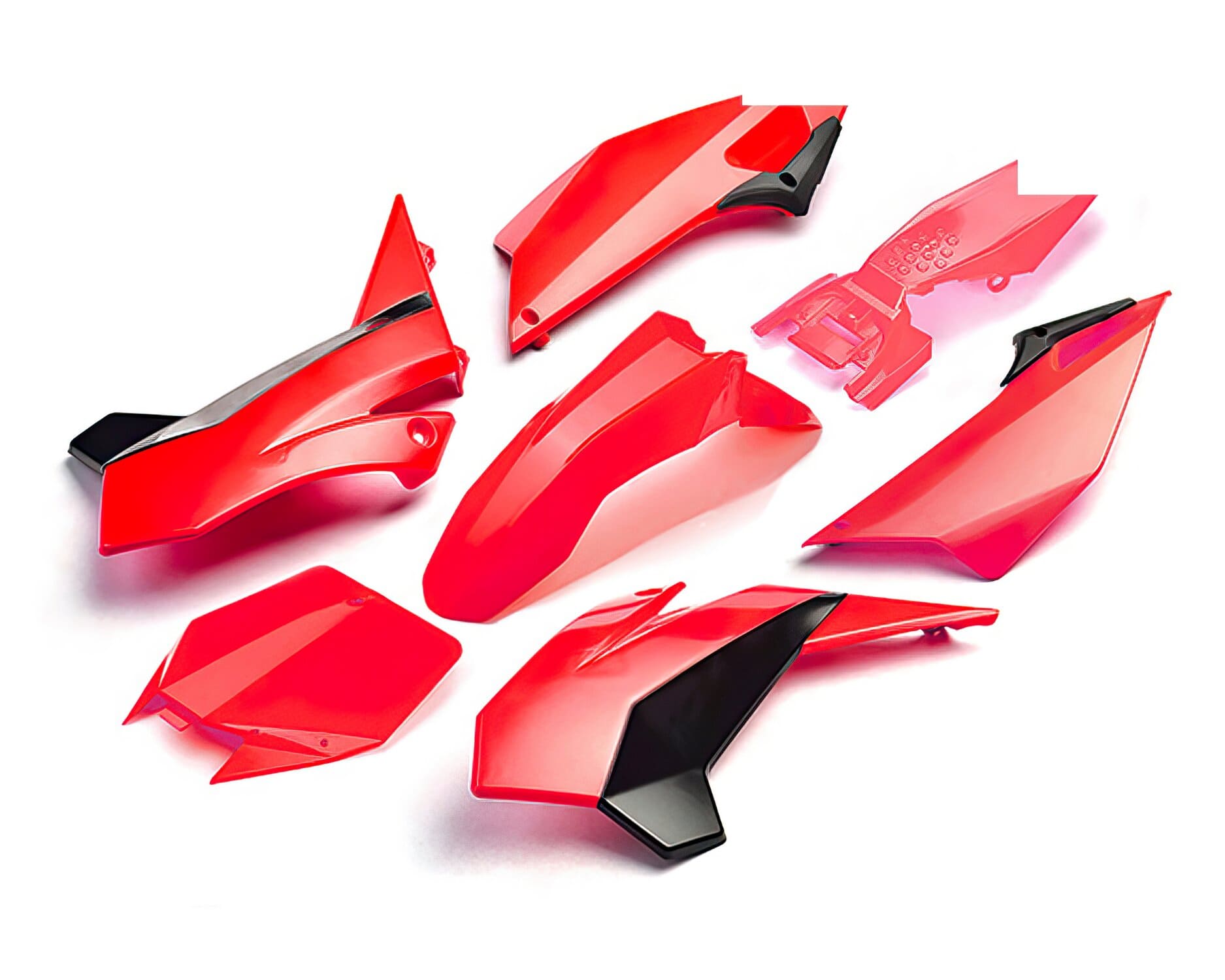 YCF-KPYCF-03/RE Kit plastiche rosso Pit Bike YCF Pilot dopo 2018 / Factory SP dopo 2017