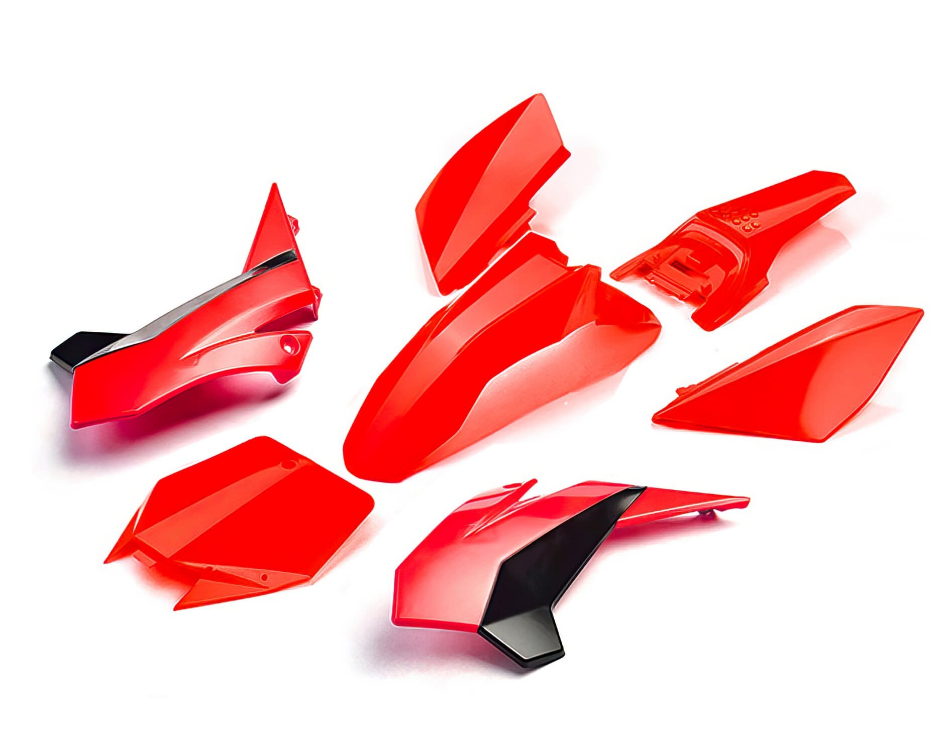 YCF-KPYCF-04/RE Kit plastiche rosso Pit Bike YCF Start 88 / 125 dopo 2020, COD: YCF-KPYCF-04/RE