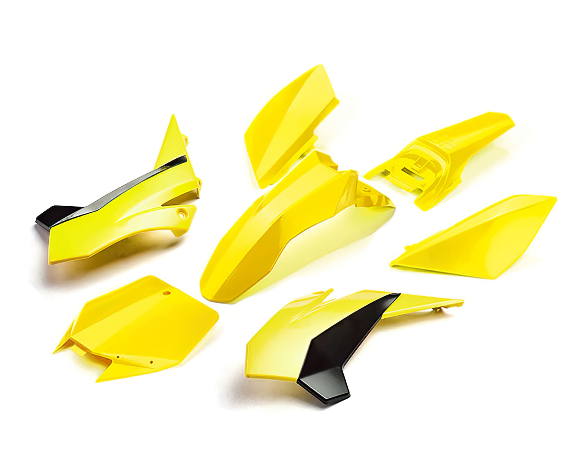 YCF-KPYCF-04/YE Kit plastiche giallo Pit Bike YCF Start 88 / 125 dopo 2020, COD: YCF-KPYCF-04/YE
