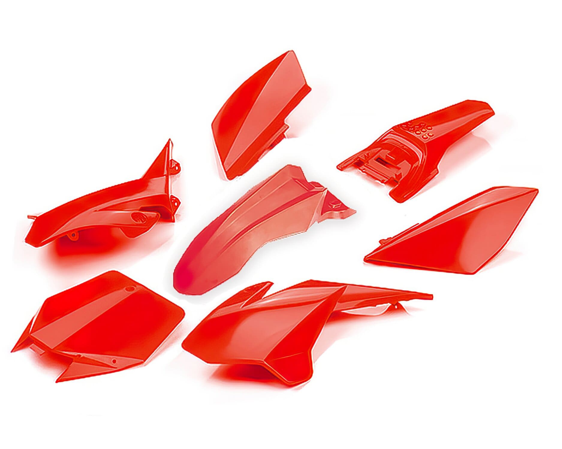 YCF-KPYCF-05/RE Kit plastiche rosso Pit Bike YCF Lite 88 fino 2020, COD: YCF-KPYCF-05/RE