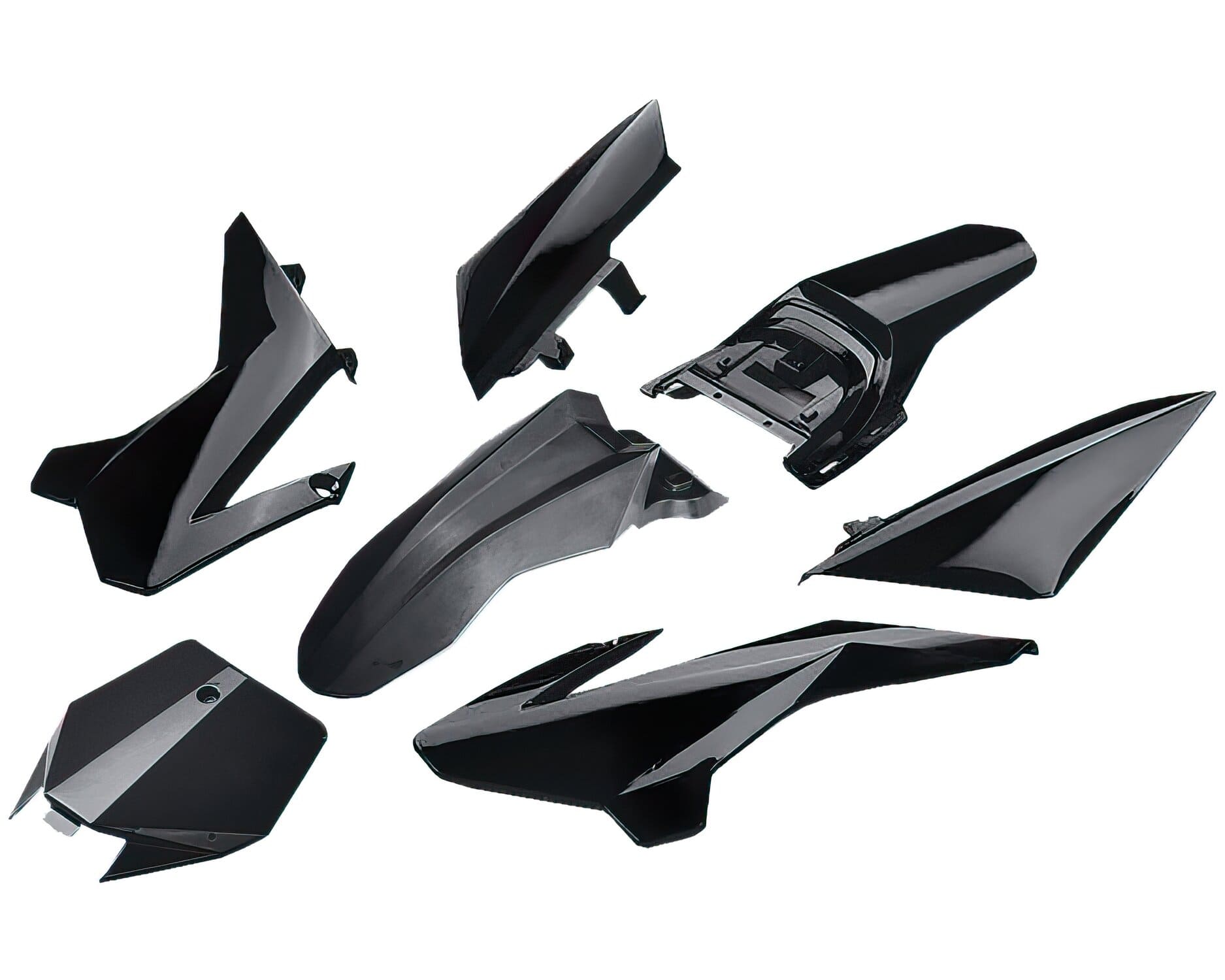YCF-KPYCF50-01/BK Kit plastiche nero Pit Bike YCF50 dopo 2020