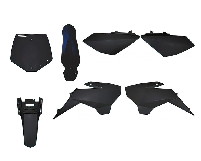 YCF-KPYCF88/BK Kit plastiche nero Pit Bike YCF Lite fino 19 / Start fino 18 / Pilot 88 fino 18, COD: YCF-KPYCF88/BK