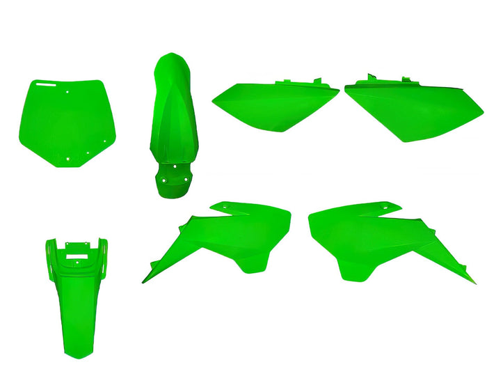 YCF-KPYCF88/GR Kit plastiche verde Pit Bike YCF Lite fino 19 / Start fino 18 / Pilot 88 fino 18, COD: YCF-KPYCF88/GR