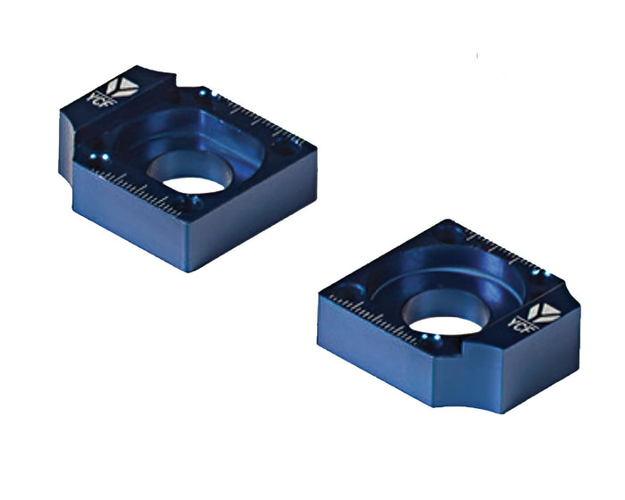 YCF-TC12/BL Tendicatena alluminio CNC braccio alluminio d.15mm blu YCF Pit Bike