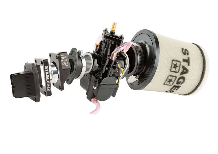 MS-PKMS6-3318813BK/1 Kit Aspirazione High Flow PWK 34mm nero Derbi