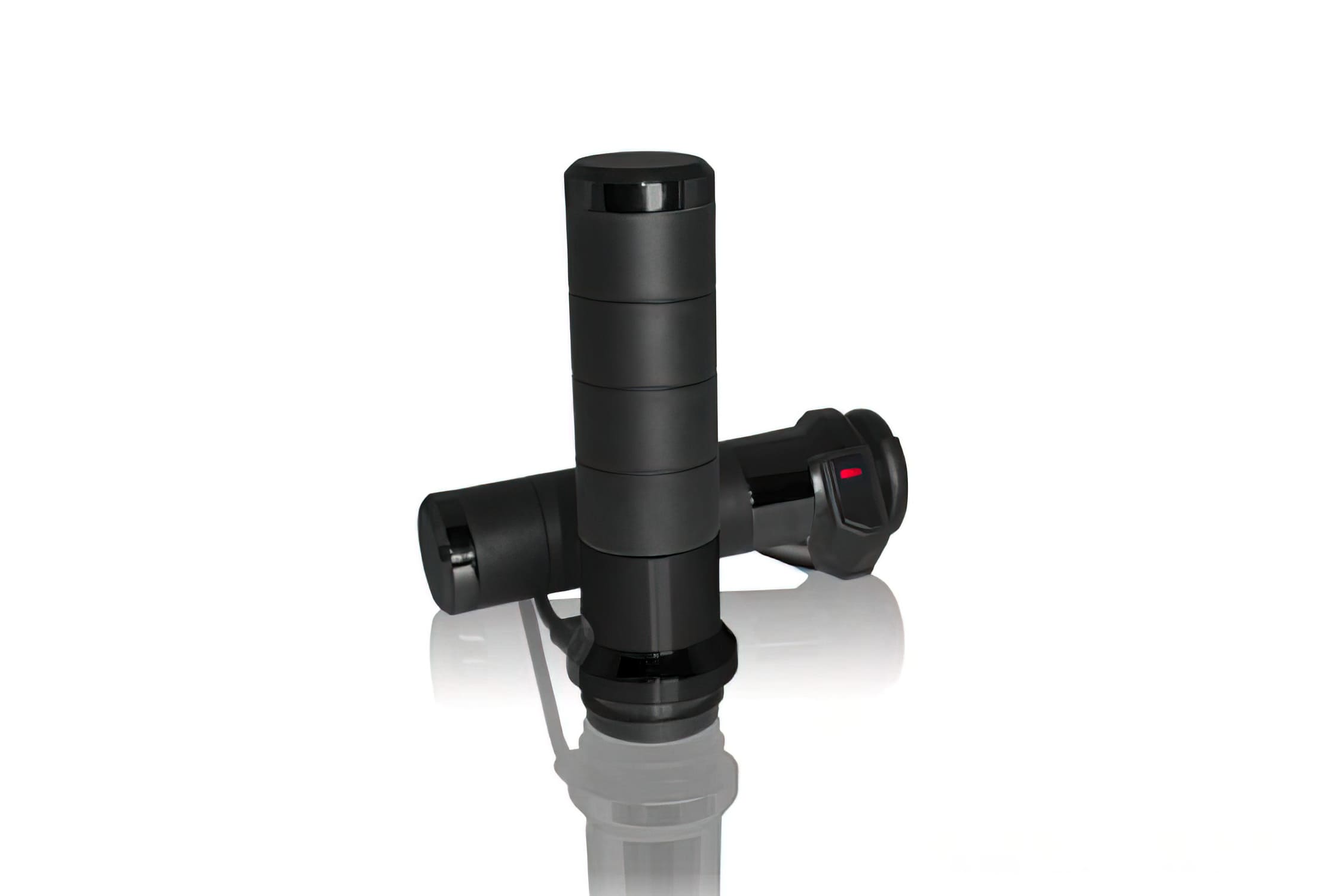 KO-AX065KI0 Koso Titan Heated Grips 7/8" + 1" L=120mm Black with Integrated Switch