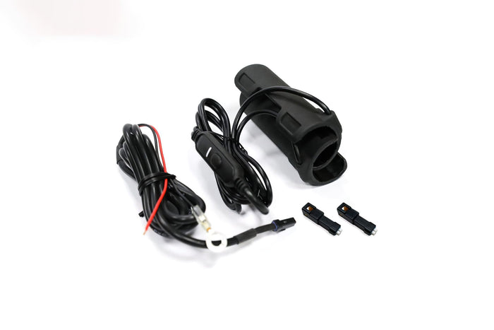 KO-AX1200M0 Manopole riscaldabili clip-on Koso X-Claws con interruttore