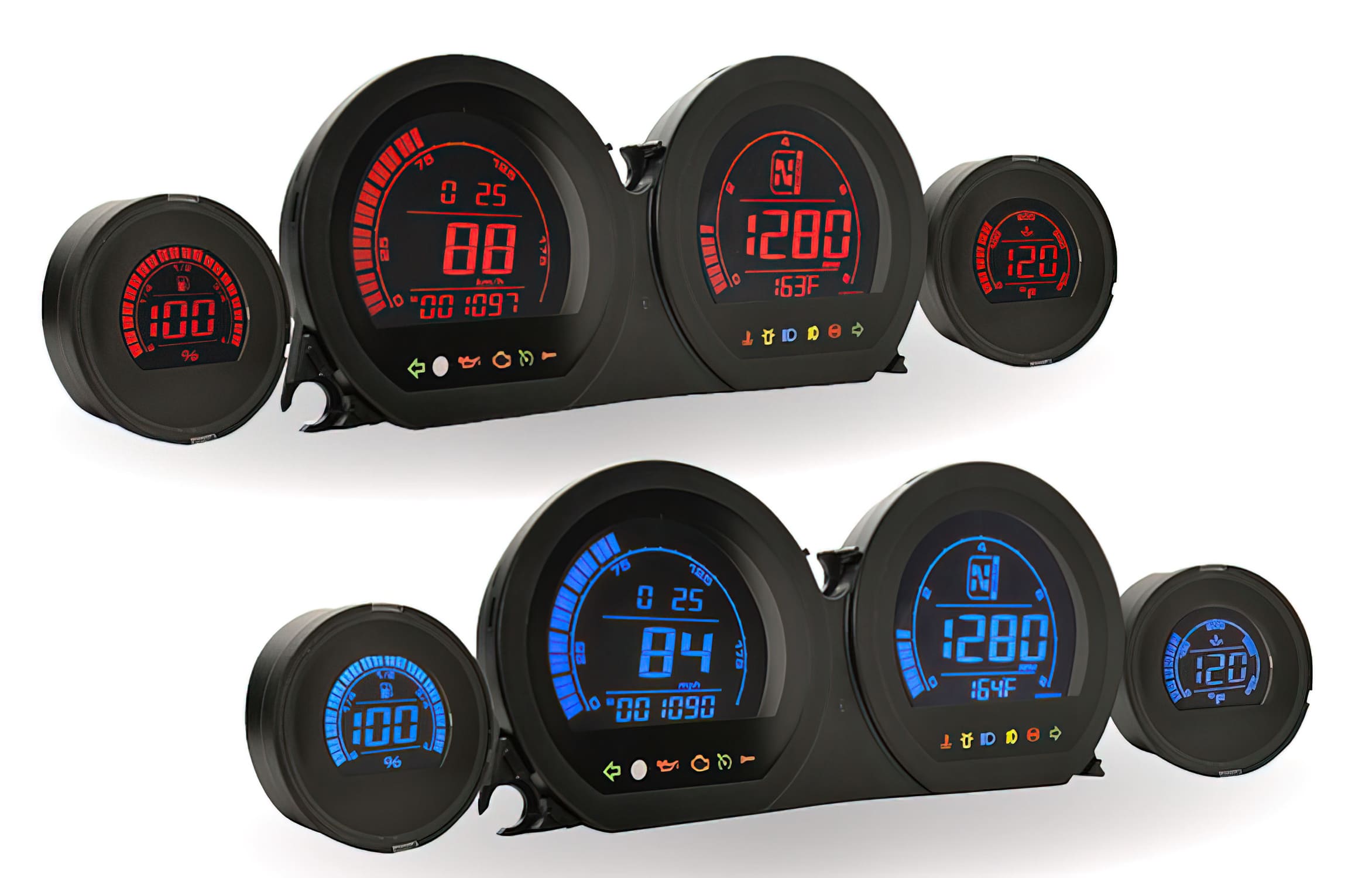 KO-BA064900 Cruscotto 4 strumenti Koso HD-03 Harley Davidson Touring dopo 2014