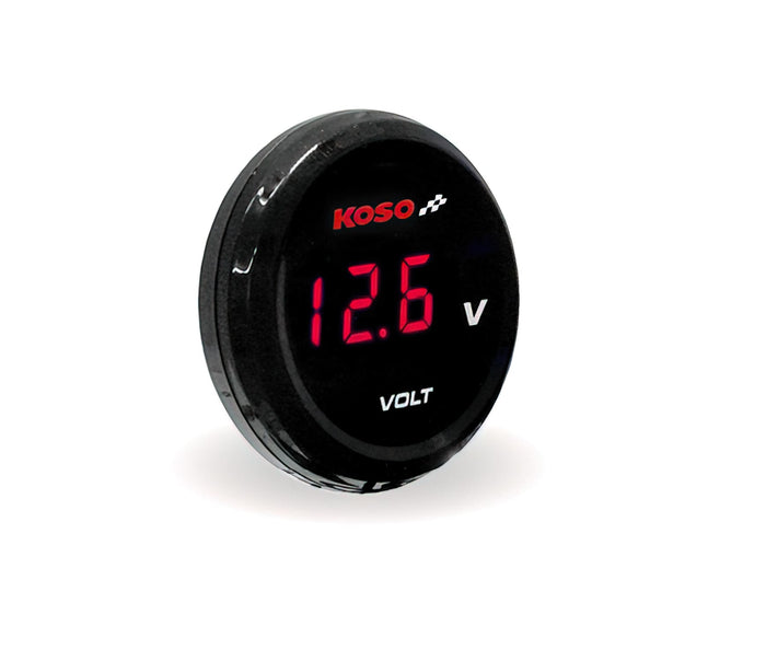 KO-BA067R00 Voltimetro digitale Koso Coin rosso, COD: KO-BA067R00