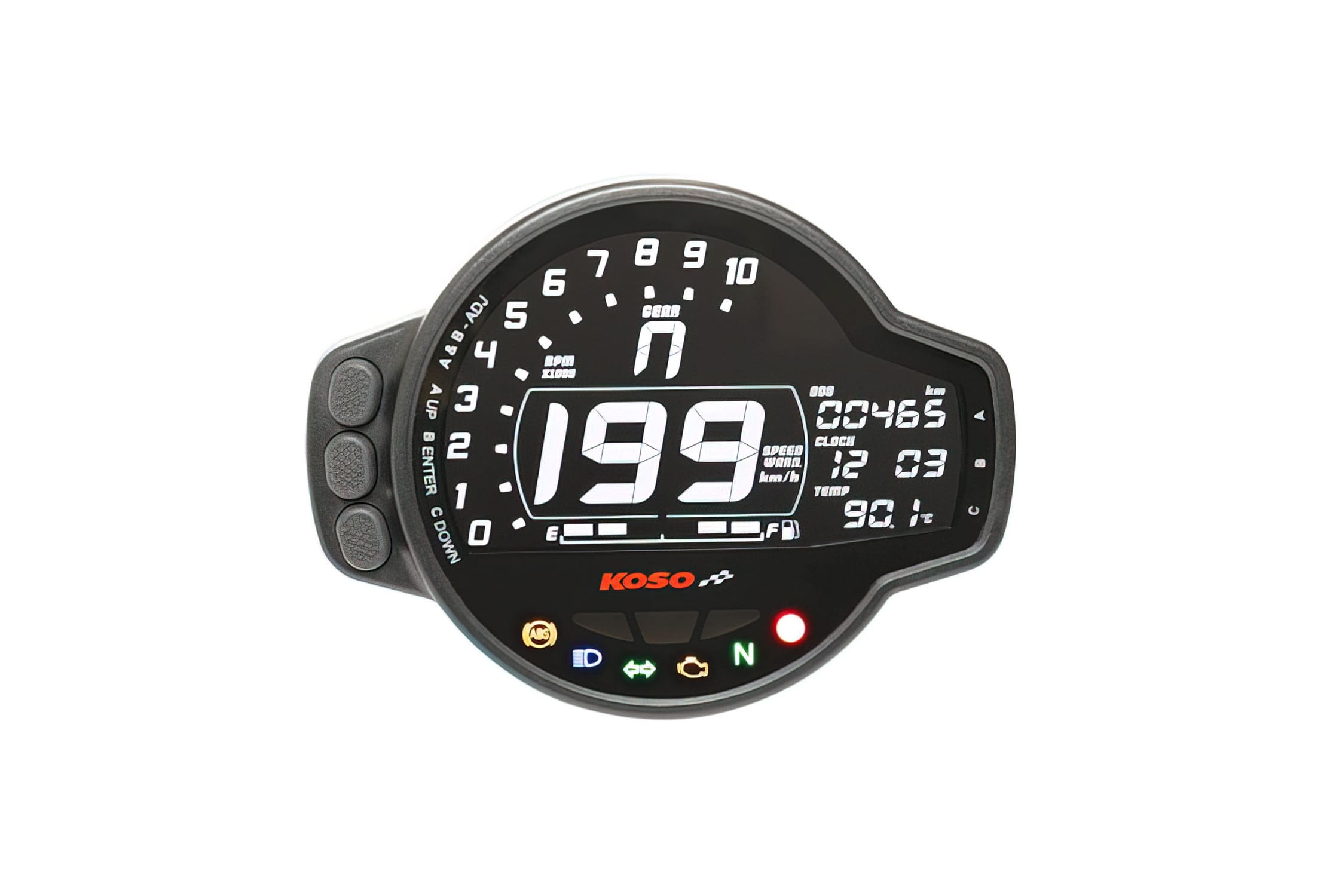 KO-BA078100 Contachilometri digital Koso MS-01 0-199 km/h omologato / CE, COD: KO-BA078100