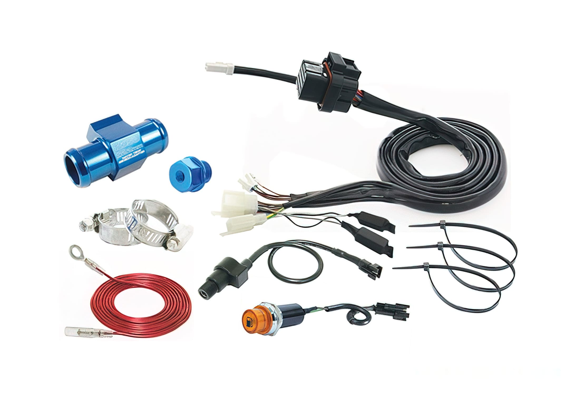 KO-BO012000 Kit Adattatore plug & play contachilometri Koso RX1N / RX2 per Ninja 250R, COD: KO-BO012000