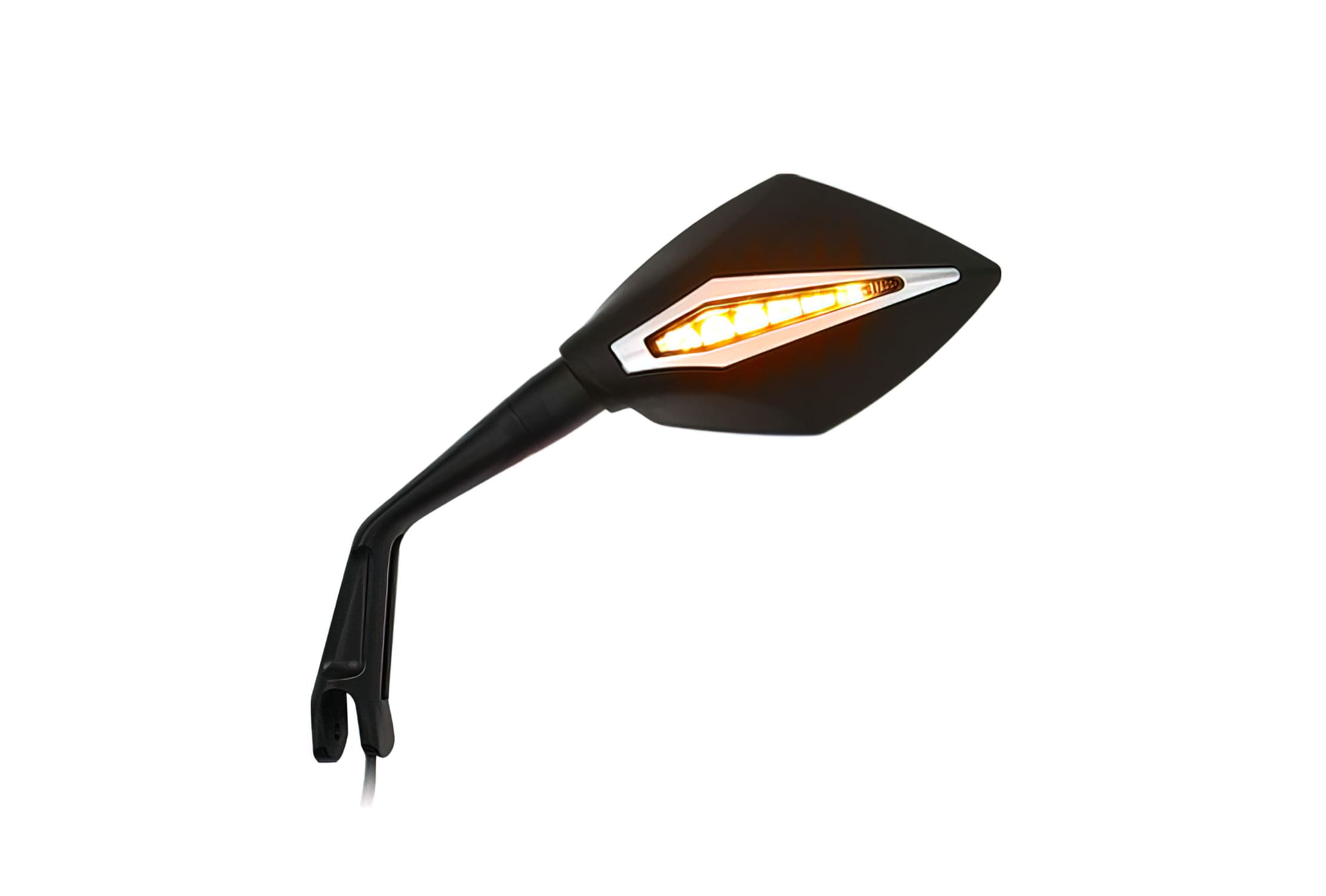 KO-SB000202 Specchietto a sinsitra con freccia integrata (luci di marcia) Koso Blade, COD: KO-SB000202