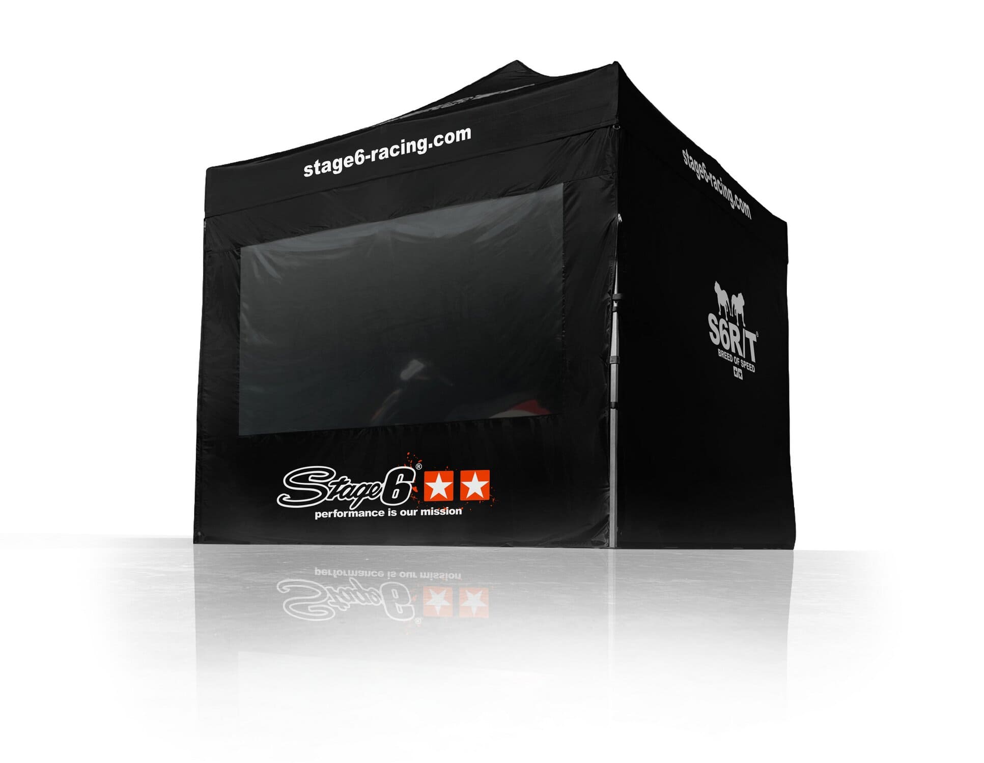 S6-0602/02 Tenda Paddock Stage6 MK2 3x3m con parete con finestra, COD: S6-0602/02