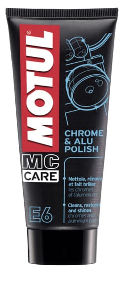 OMOT103001 Lucido Cromo & Alu Moto / Scooter Motul E6 Chrome & Alu Polish 100ml