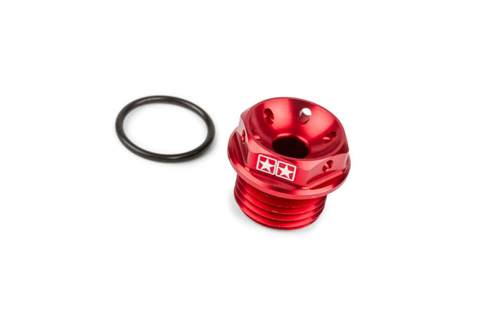 s6-ssp143/re tappo olio motore stage6 derbi rosso anodizzato, COD: S6-SSP143/RE