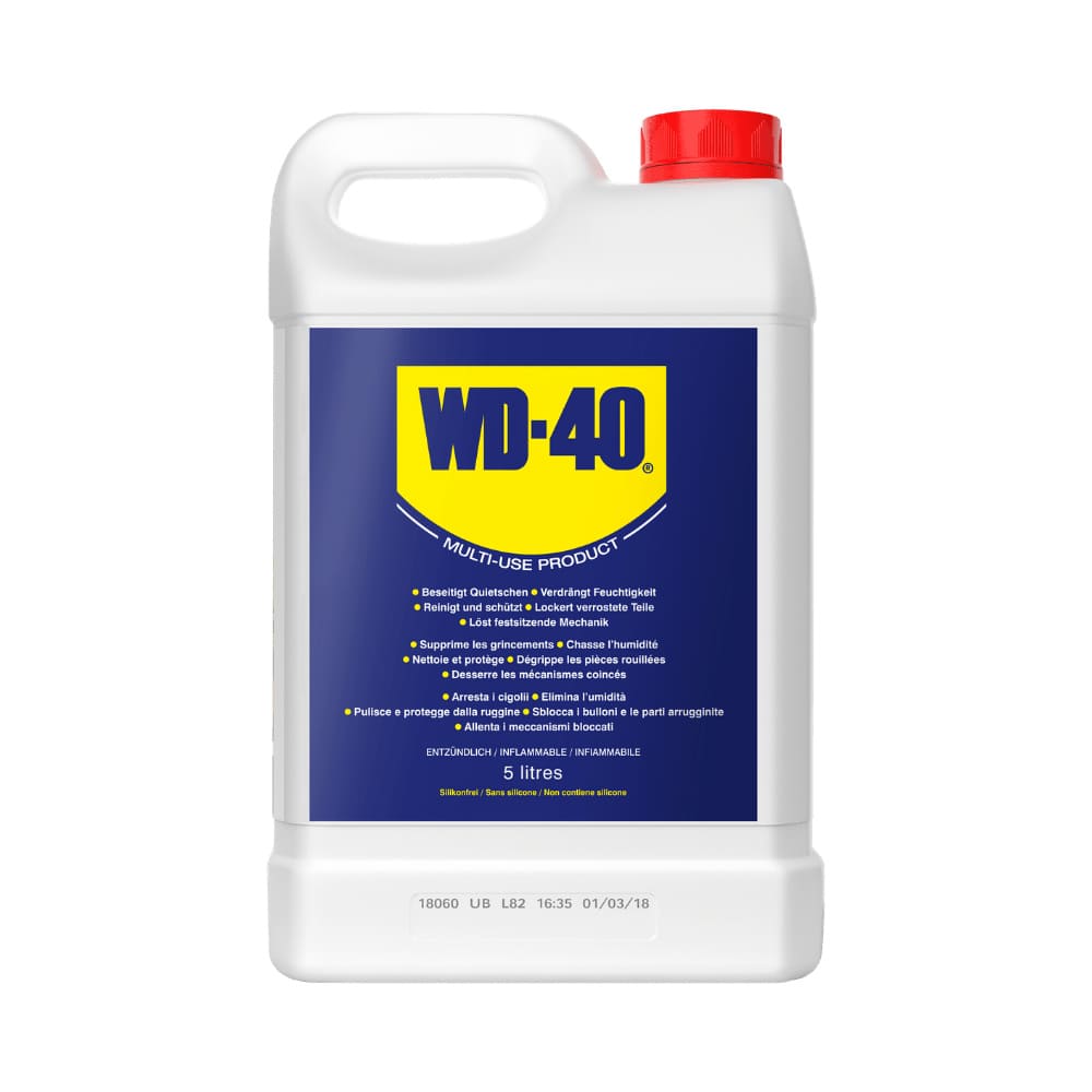 WD40-49922 WD-40 Multipurpose Product Canister &amp; Spray Bottle 5L