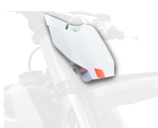 POL-90107 Targhetta Numero di Gara Polisport bianco KTM SX 85