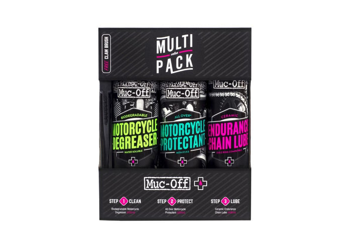 MUC670 Multi Pack Muc-Off sgrassare / proteggere / lubrificare
