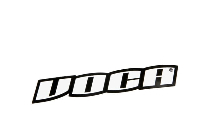 VCR-MD0200 Adesivo VOCA bianco e nero 120x25mm