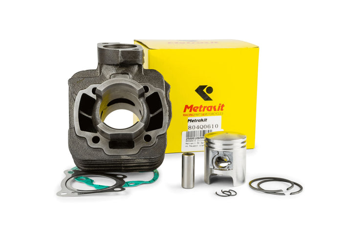 MK804Q0610 Gruppo Termico Metrakit MK, Ghisa grigia, 50cc, Peugeot Speedfight AC, COD: MK804Q0610