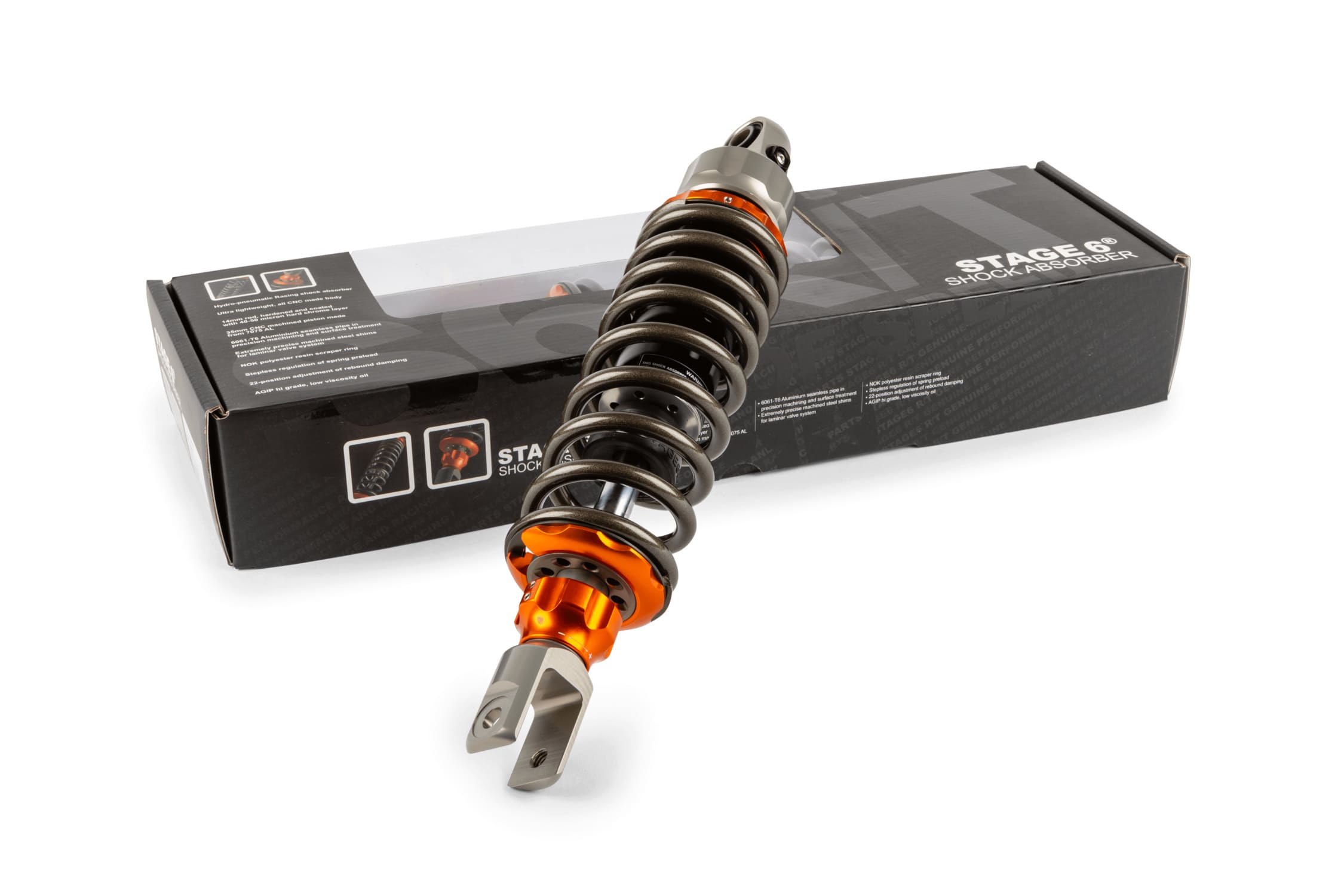 S6-14616604 Ammortizzatore Stage6 R/T Replica, (310mm), Yamaha Aerox / MBK Nitro /, COD: S6-14616604