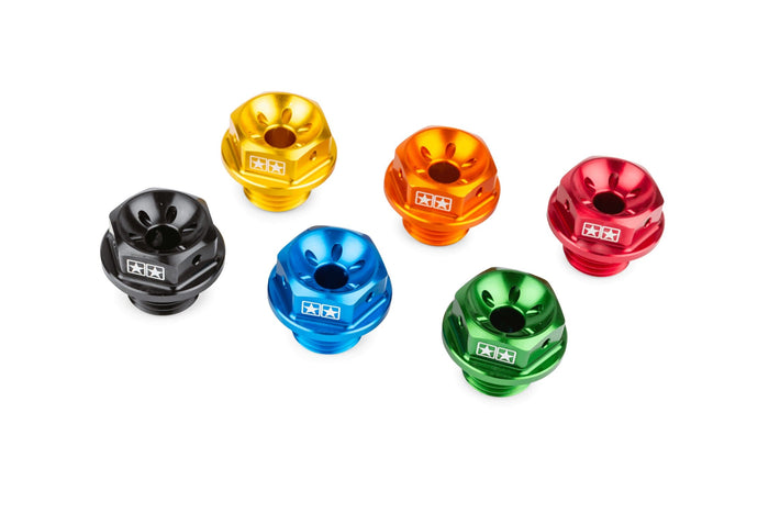 s6-ssp140/re tappo olio motore stage6 minarelli orizzontale verticale rosso anodizzato, COD: S6-SSP140/RE