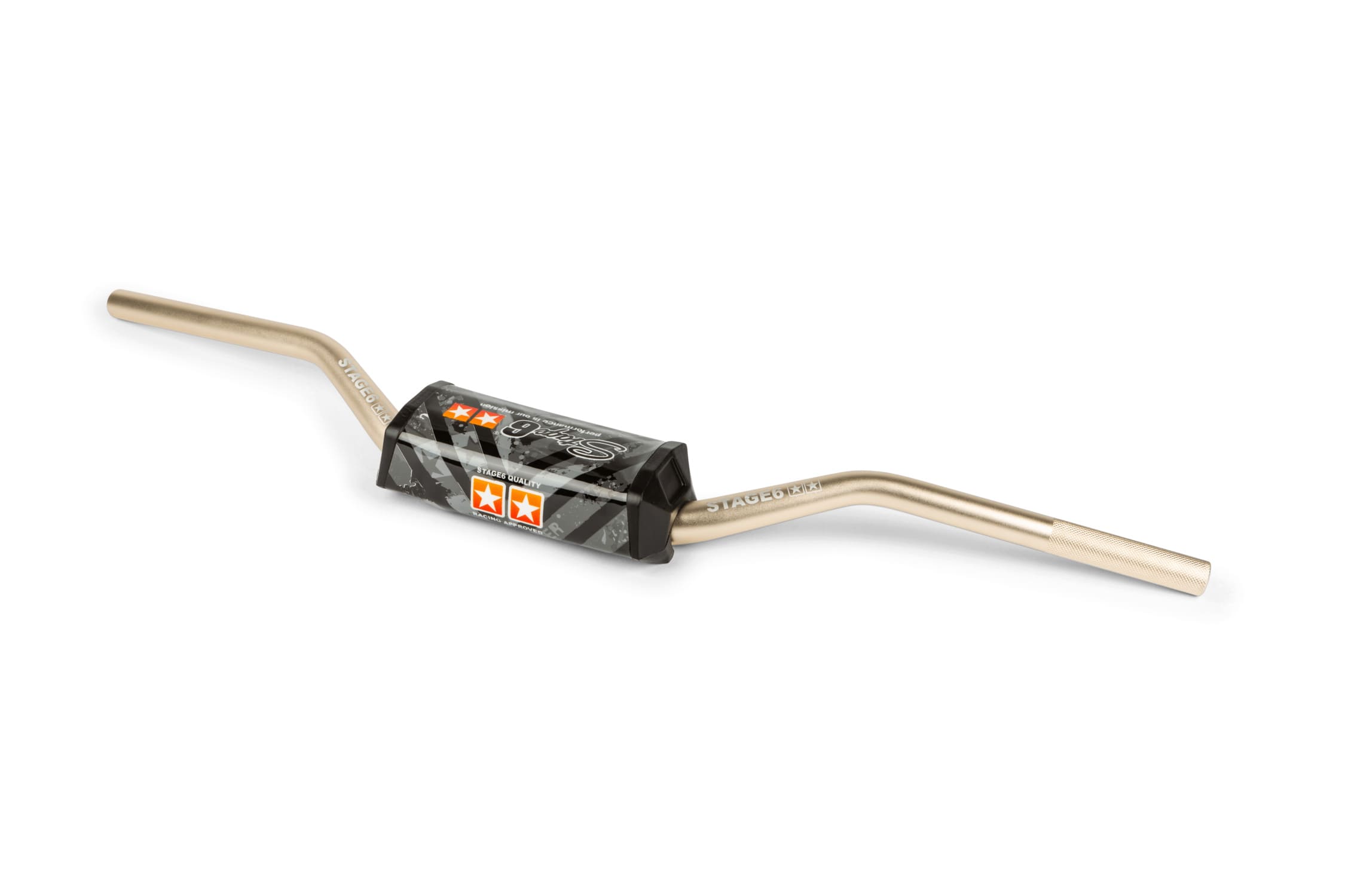 S6-197011/AL Manubrio Motocross + Paracolpi Stage6 d.28.6mm Alu / nero, COD: S6-197011/AL