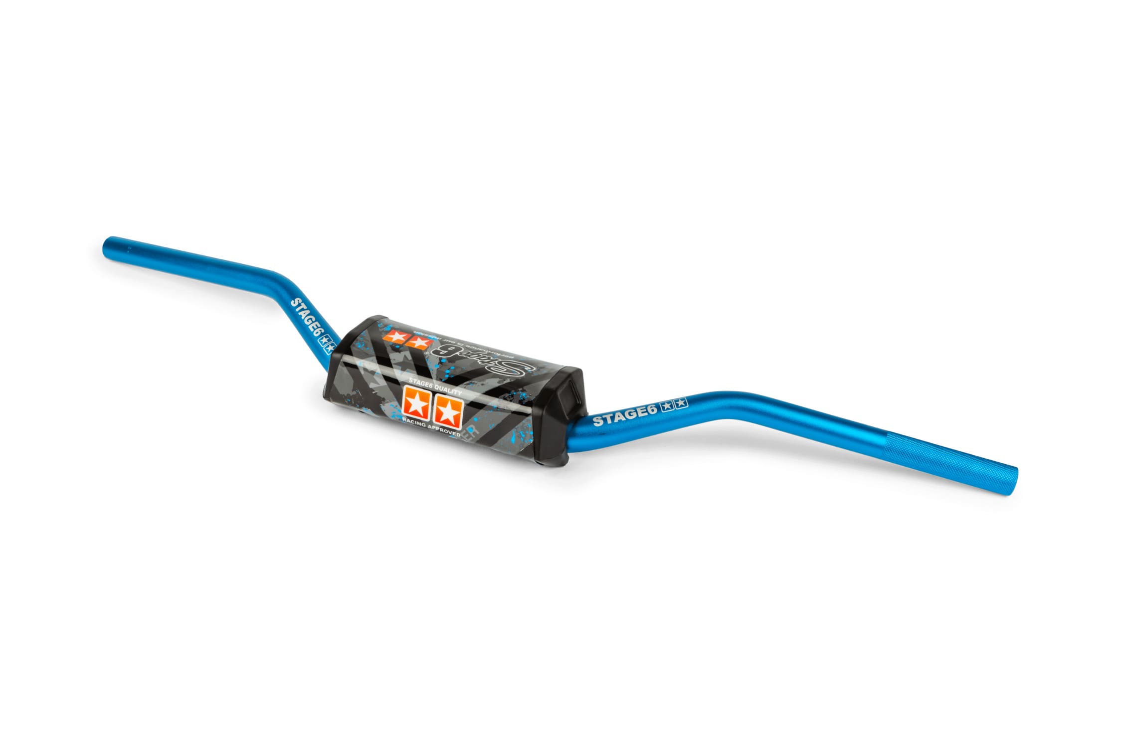 S6-197011/BL Manubrio Motocross + Paracolpi Stage6 d.28.6mm blu, COD: S6-197011/BL