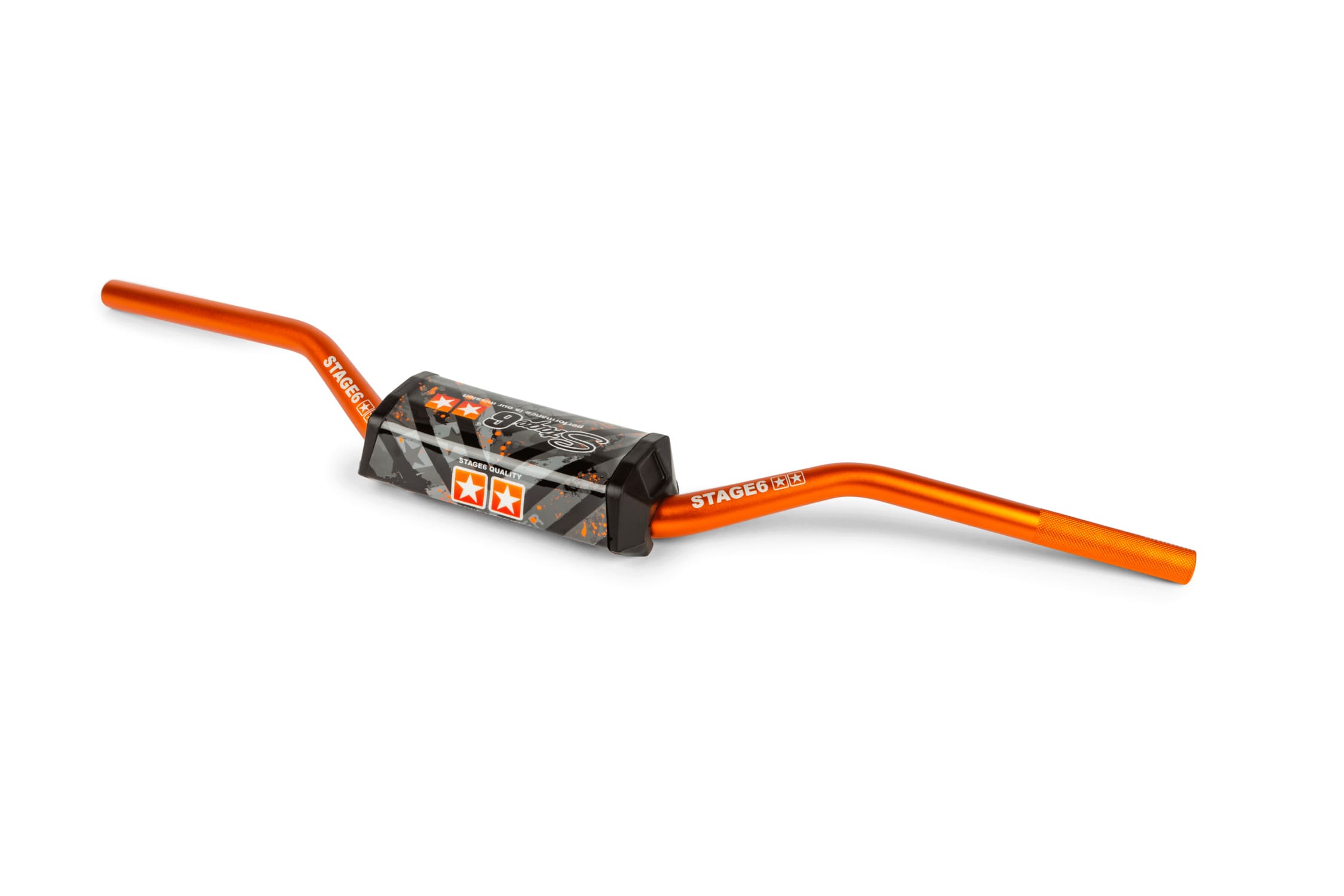 S6-197011/OR Manubrio Motocross + Paracolpi Stage6 d.28.6mm arancione, COD: S6-197011/OR