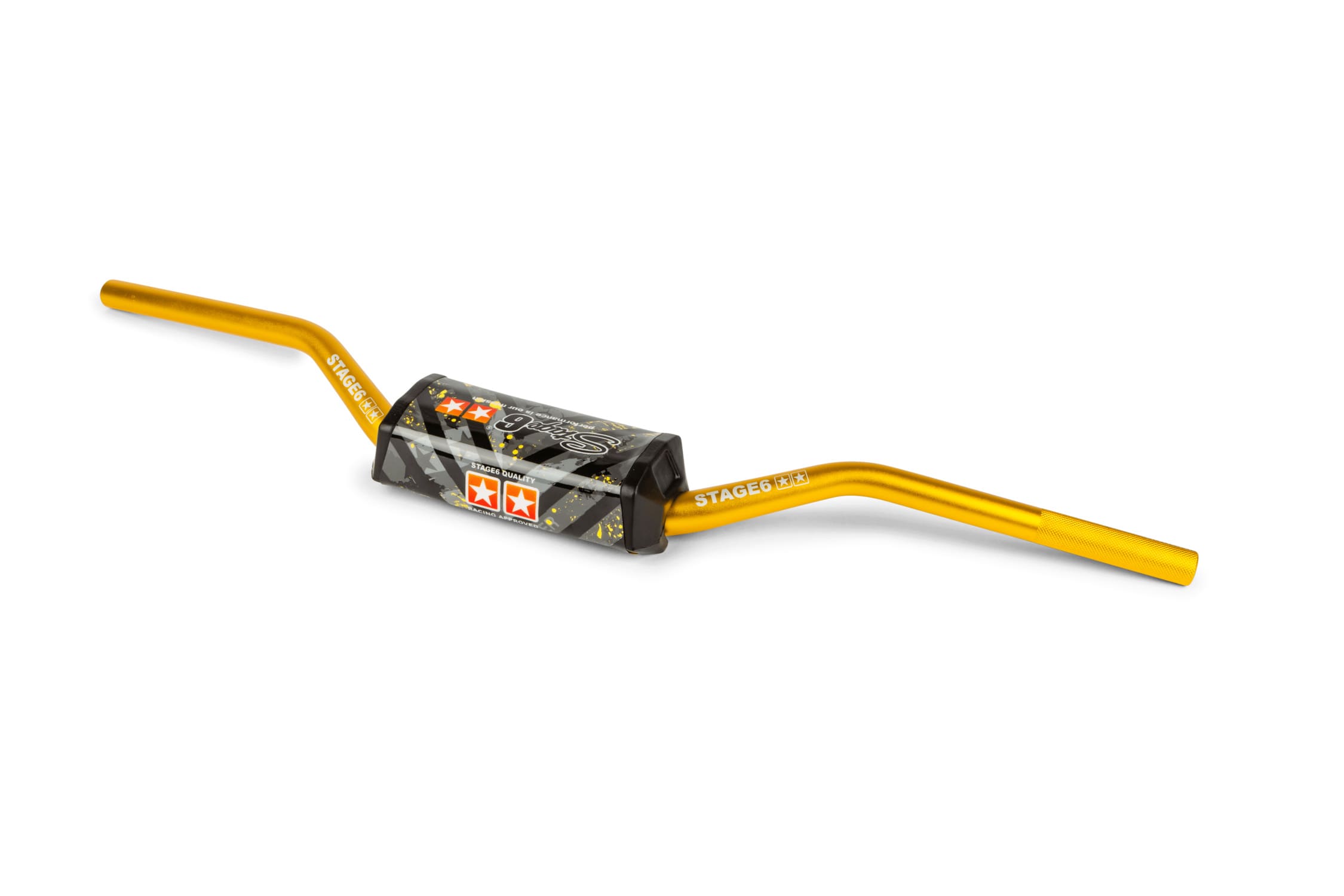 S6-197011/GO Manubrio Motocross + Paracolpi Stage6 d.28.6mm oro, COD: S6-197011/GO