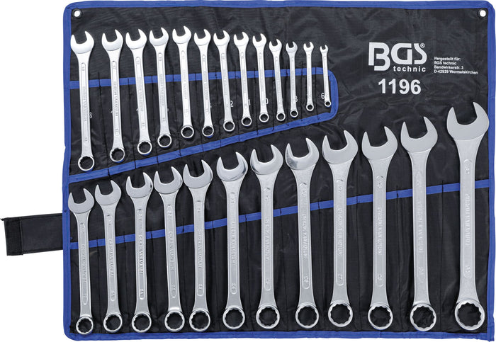 BGS1196 Set chiavi combinate BGS 6 - 32 mm 25 pz., COD: BGS1196