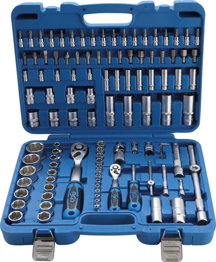 BGS2298 Set bussole wave BGS 6,3 mm (1/4") + 12,5 mm (1/2") drive 108 pz., COD: BGS2298