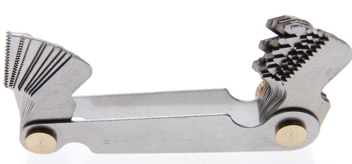 BGS3067 Calibro a passo di vite BGS 24 lame metriche 0,25 - 6,00 mm, COD: BGS3067