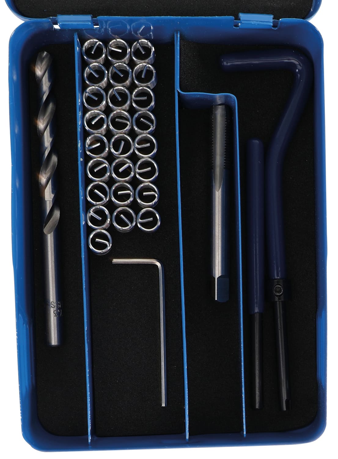 BGS9431 Kit di riparazione filettatura BGS M7 x 1.0 29 pz.