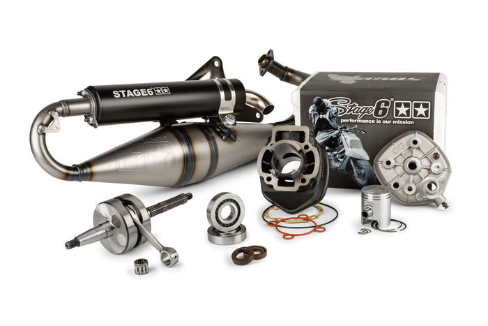 S6-7114020/PACK3 Kit motore Stage6 Streetrace ghisa 50cc Piaggio LC, COD: S6-7114020/PACK3