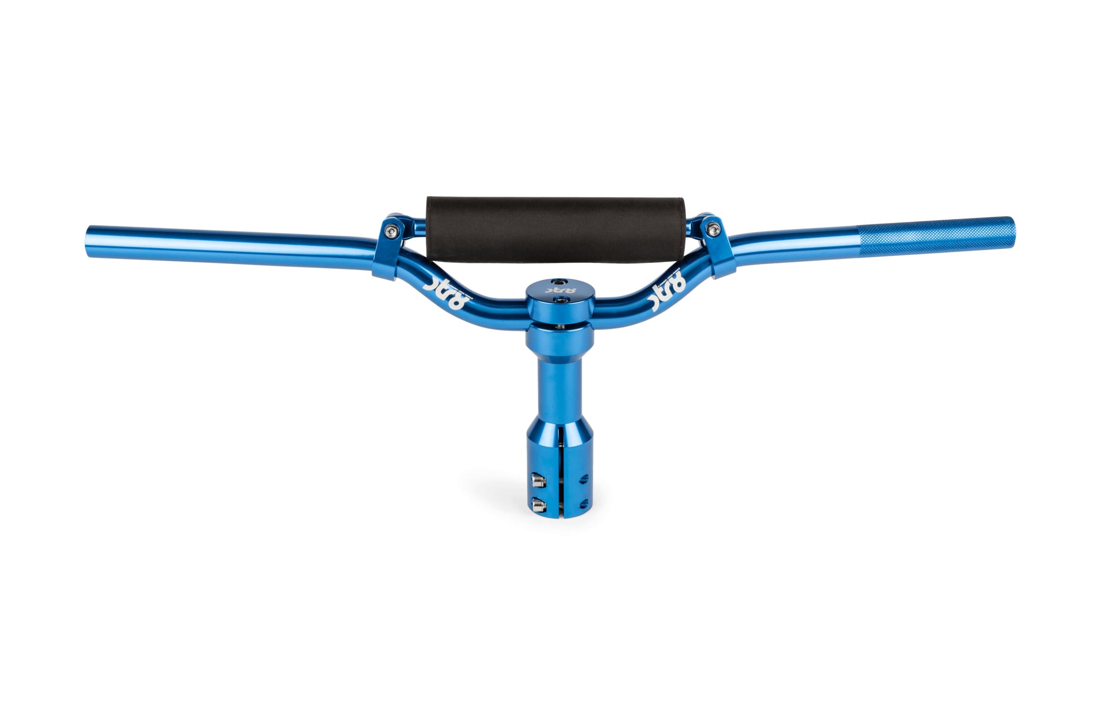 STR-006.06/BL Manubrio + Supporto MBK Booster / Stunt / Yamaha BW's / Slider blu, COD: STR-006.06/BL