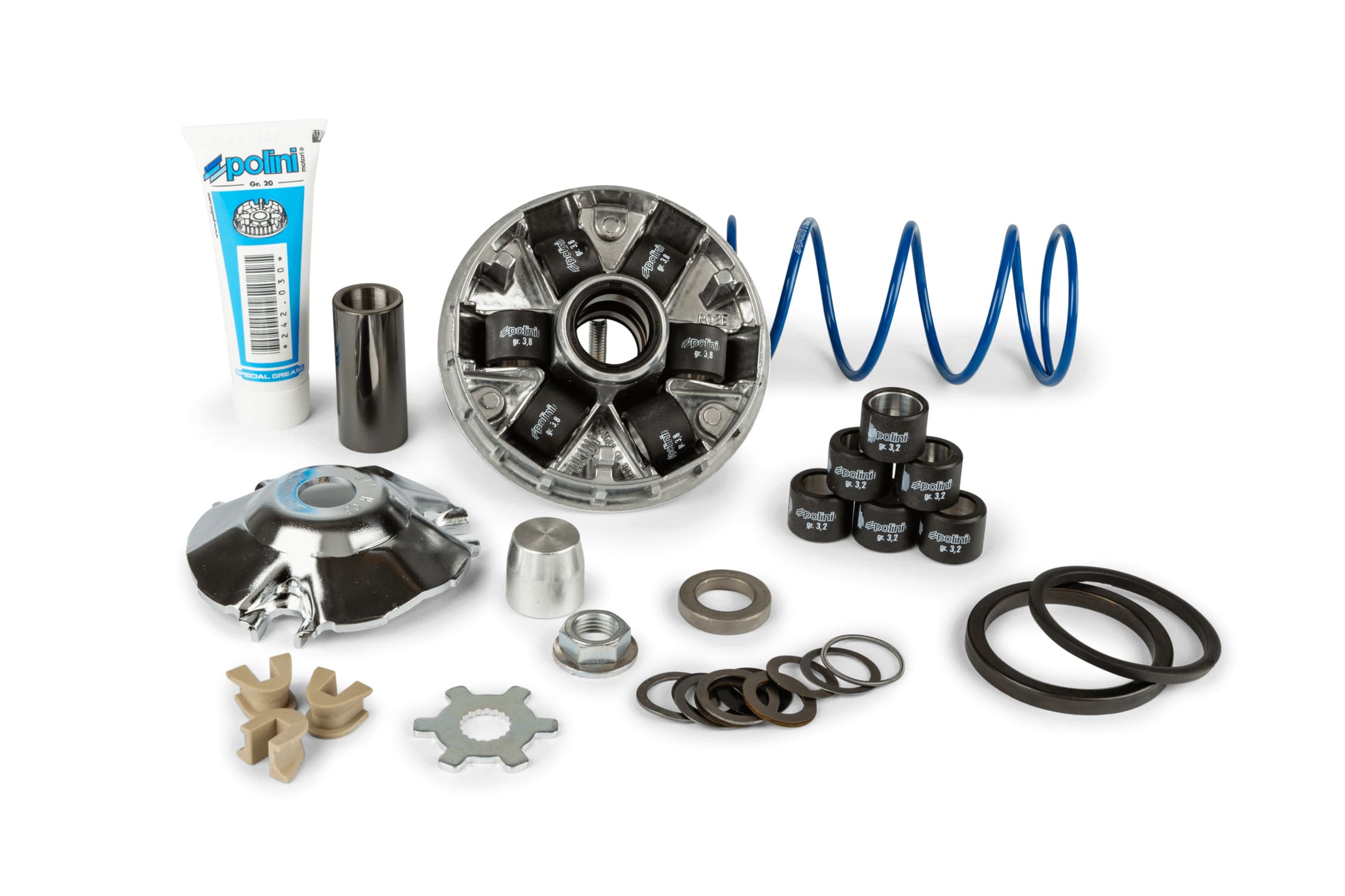 U241.748 Variatore Polini Hi-Speed Evo 2 d.16mm - 12,5° Minarelli orrizontale