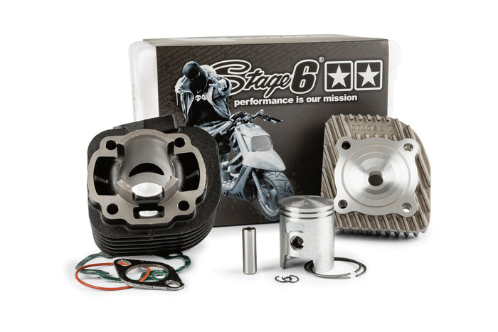 s6-7116610 gruppo termico tage6 streetrace ghisa 50cc minarelli orizzontale ac stage6 rt, COD: S6-7116610