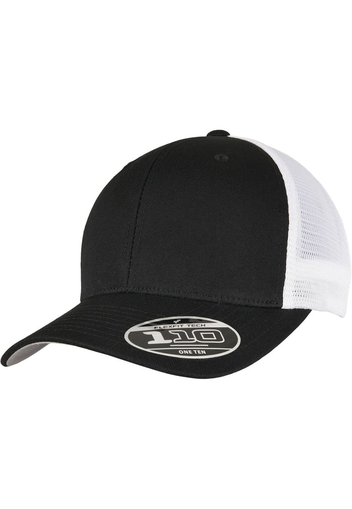 FF-110MT-00826-0050 Cappellino Mesh 2-Tone 110 Flexfit nero/bianco