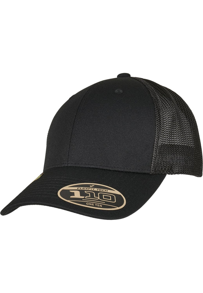 FF-110RA-00007-0050 Cappellino trucker 110 Flexfit Recycled Alpha nero
