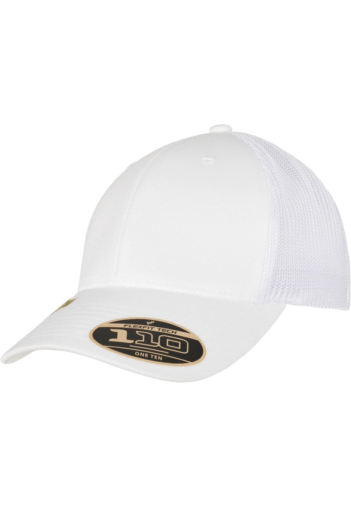 FF-110RA-00220-0050 Cappellino trucker 110 Flexfit Recycled Alpha bianco