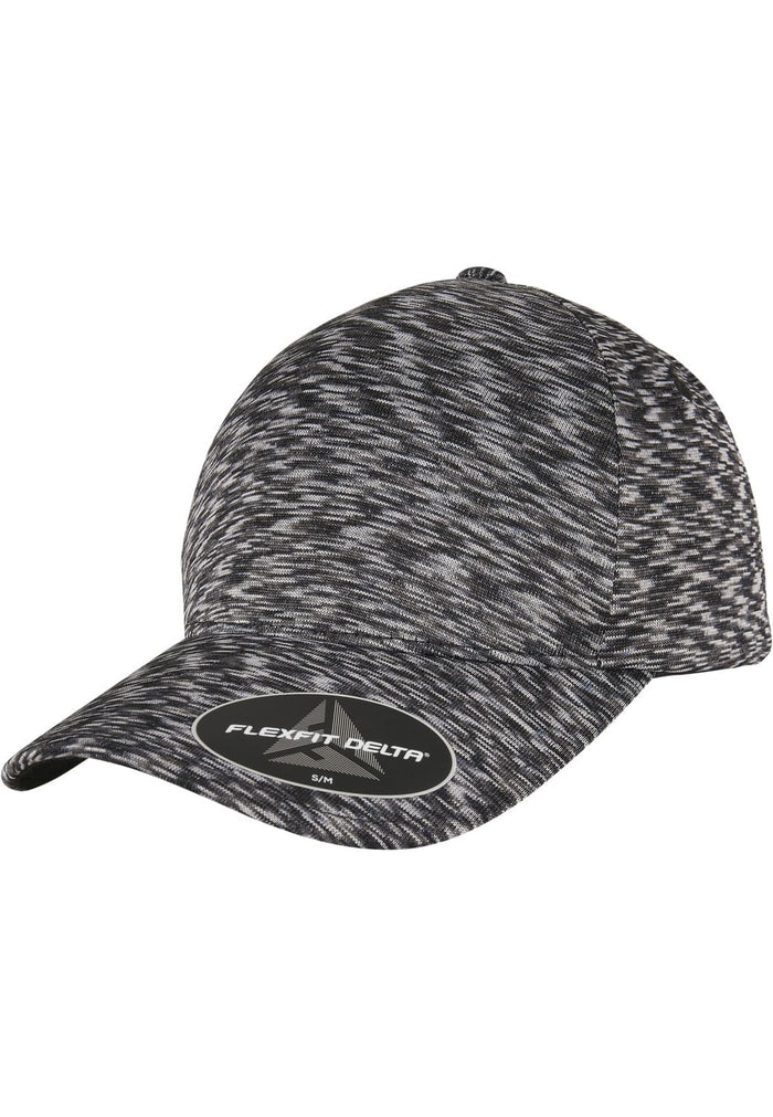 FF-280-02710-0053 Cappellino Flexfit Delta Unipanel melange nero S/M